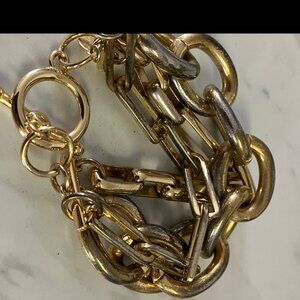 Francis Valentine and KJP Triple Chain Link Bracelet